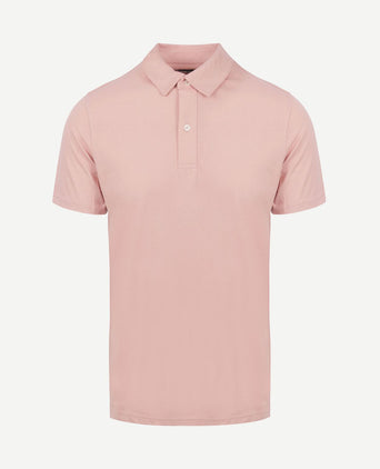 The James poloshirt roze