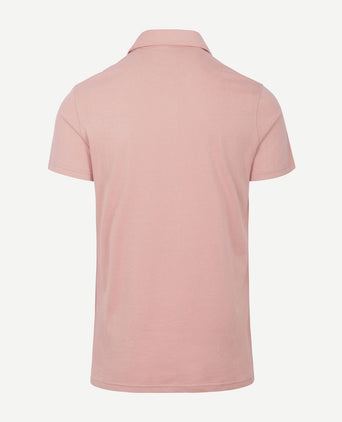 The James poloshirt roze