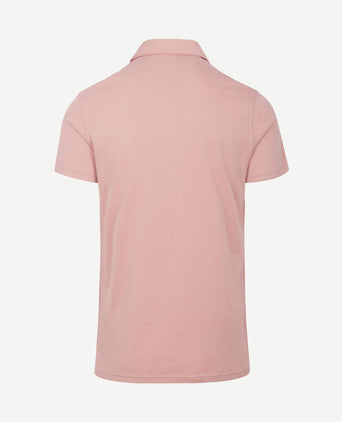 The James poloshirt roze