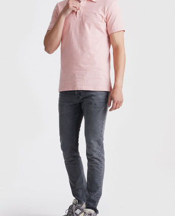 King essentials the James poloshirt roze