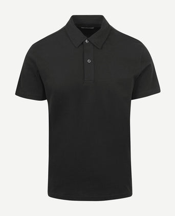 The James poloshirt zwart