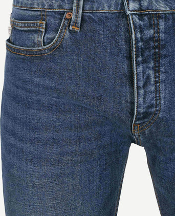 The jason jeans mid blauw