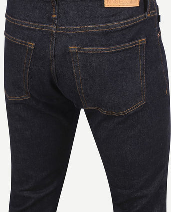 King essentials the jason jeans donkerblauw | Slim-fit