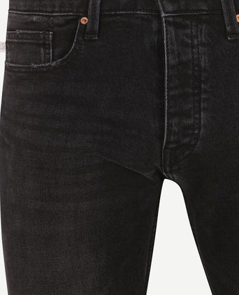 King essentials the jason jeans zwart | Slim-fit