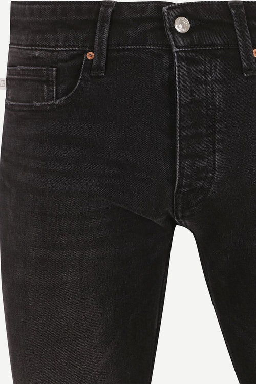 King essentials the jason jeans zwart | Slim-fit