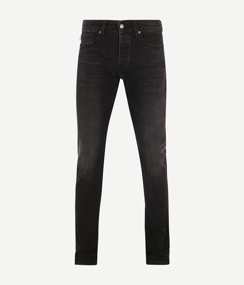 King essentials the jason jeans zwart | Slim-fit
