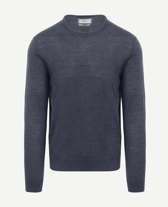 The john pullover merino antraciet