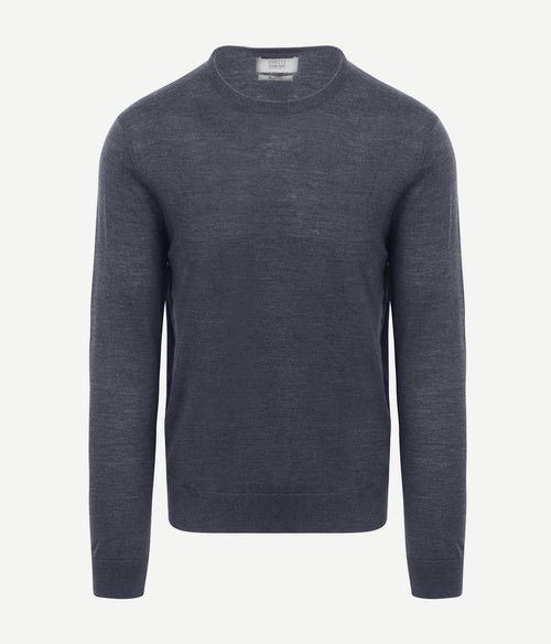 King essentials the john pullover merino antraciet | Regular-fit