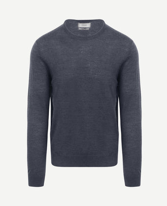 The john pullover merino antraciet