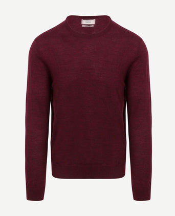 King essentials the john pullover merino burgundy | Regular-fit