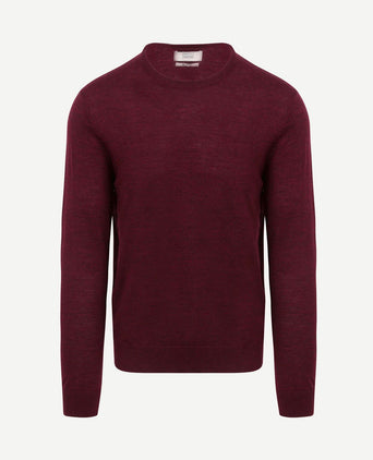 The john pullover merino burgundy