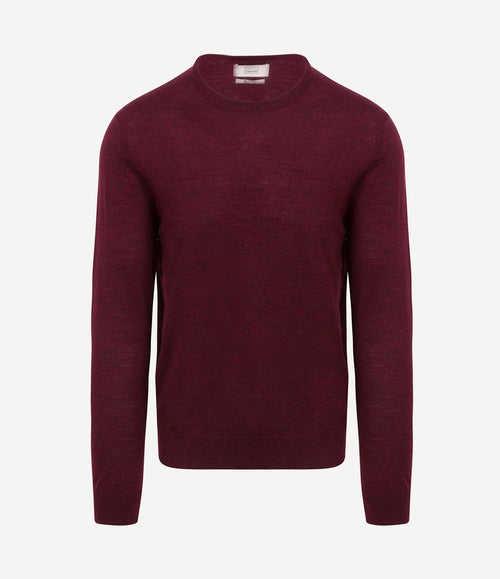The john pullover merino burgundy