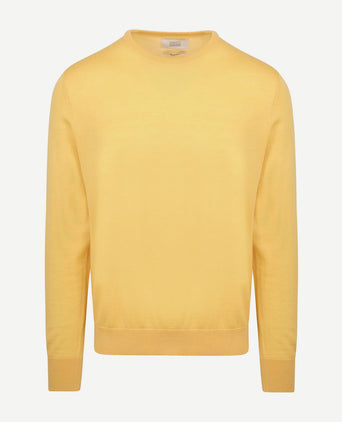 The john pullover merino geel
