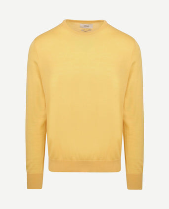 The john pullover merino geel