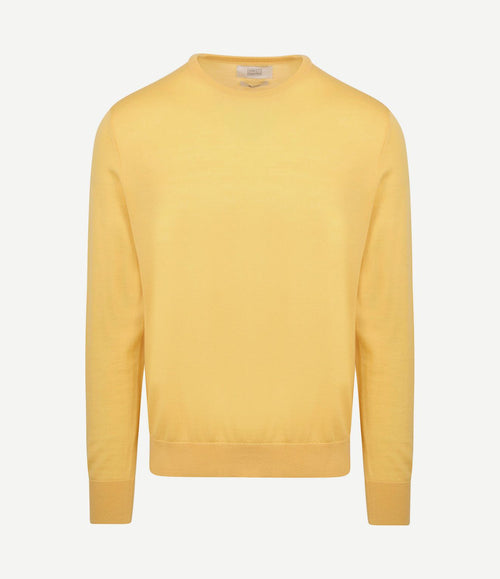 The john pullover merino geel