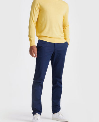 King essentials the john pullover merino geel | Regular-fit