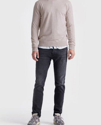 King essentials the john pullover merino greige | Regular-fit