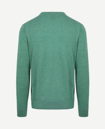 The john pullover merino groen