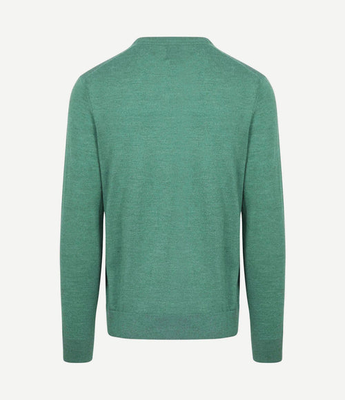 The john pullover merino groen