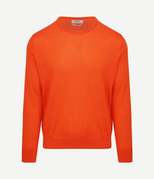 The john pullover merino oranje