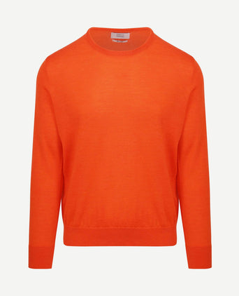 The john pullover merino oranje