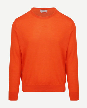 The john pullover merino oranje