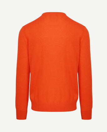 The john pullover merino oranje