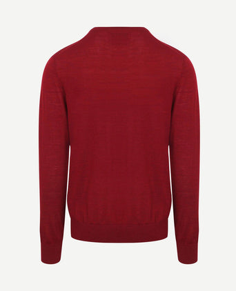The john pullover merino rood