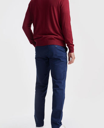 King essentials the john pullover merino rood | Regular-fit