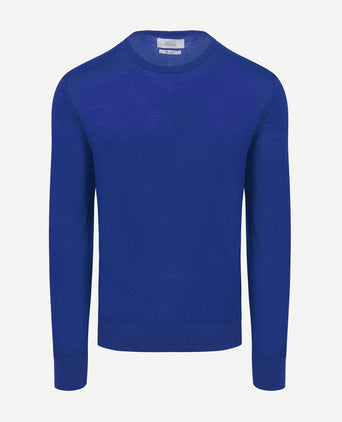 The john pullover merino royal blauw
