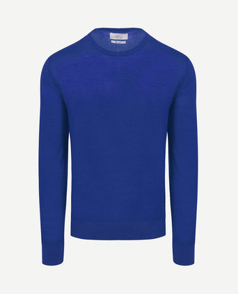 The john pullover merino royal blauw