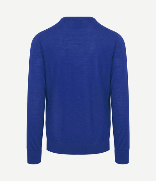 The john pullover merino royal blauw