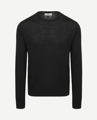 The john pullover merino zwart