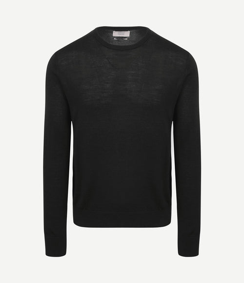 The john pullover merino zwart