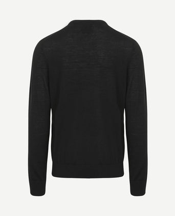 The john pullover merino zwart