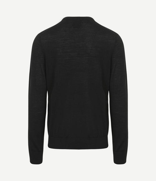 The john pullover merino zwart