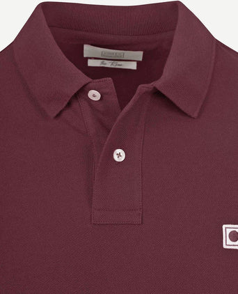 King essentials the rene poloshirt burgundy