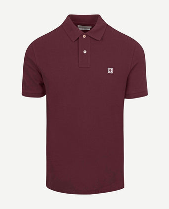 King essentials the rene poloshirt burgundy