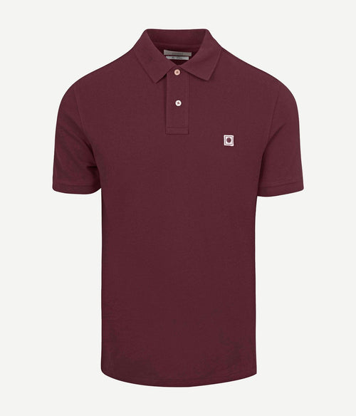 King essentials the rene poloshirt burgundy