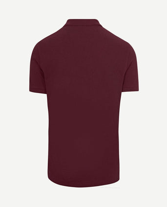The rene poloshirt burgundy