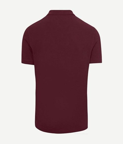 King essentials the rene poloshirt burgundy