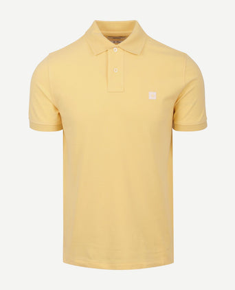 The rene poloshirt geel