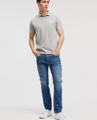 King essentials the rene poloshirt grijs