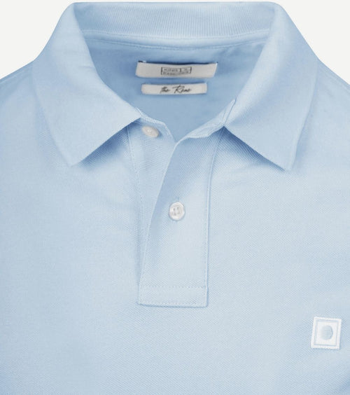 King essentials the rene poloshirt lichtblauw