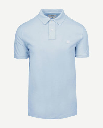 King essentials the rene poloshirt lichtblauw