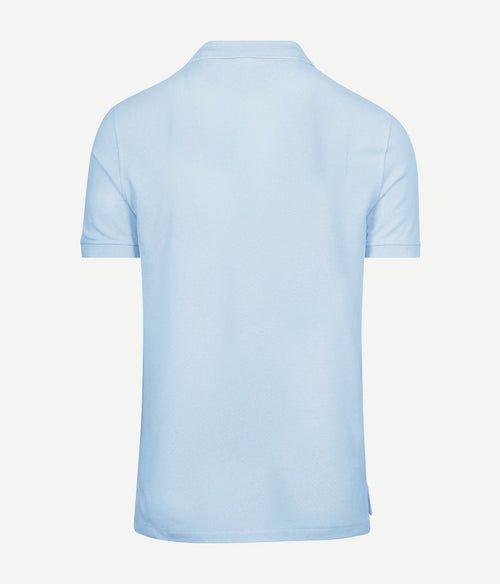 King essentials the rene poloshirt lichtblauw