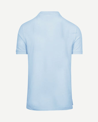 The rene poloshirt lichtblauw