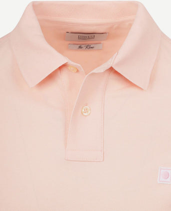 King essentials the rene poloshirt lichtroze