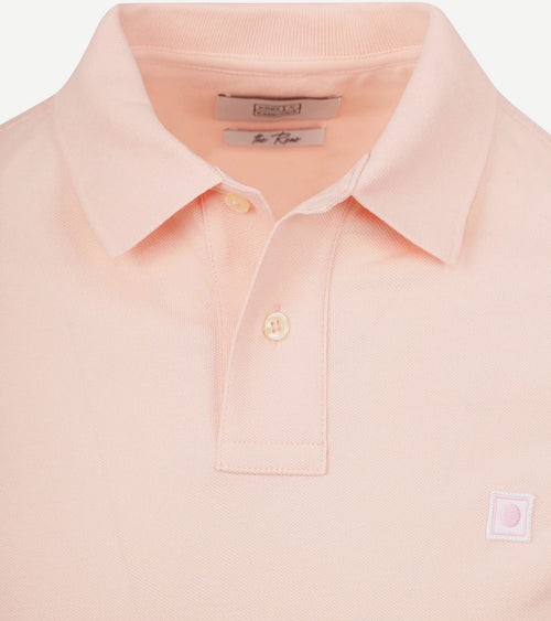 King essentials the rene poloshirt lichtroze