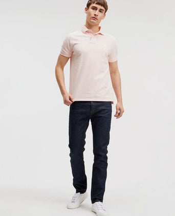 King essentials the rene poloshirt lichtroze